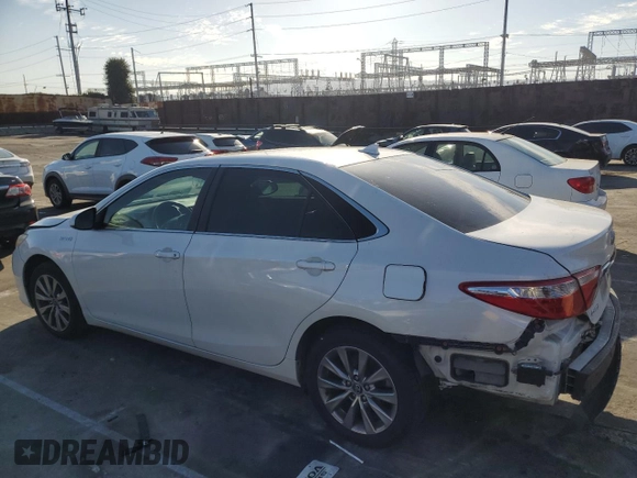 2017 Toyota Camry Hybrid LE with VIN 4T1BD1FK4HU207292, listed as a Copart auction lot 45238735 with 108,858 mi miles and Salvage Title. Bid and sale history available at carsss.com. Image 2.