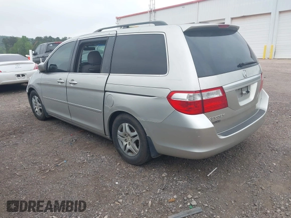 2007 Honda Odyssey EX with VIN 5FNRL384X7B036281, listed as a IAAI auction lot 42058864 with 240,791 mi miles. Bid and sale history available at carsss.com. Image 3.
