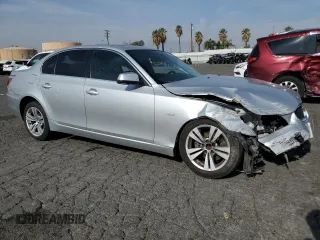 2010 BMW 5 Series 528i with VIN WBANU5C52AC363816, listed as a Copart auction lot 43648965 with Not Provided miles and Salvage Title. Bid and sale history available at carsss.com. Image 4.