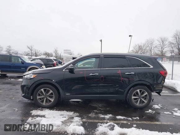2019 Kia Sorento EX with VIN 5XYPHDA57KG452677, listed as a IAAI auction lot 41362615 with 100,580 mi miles and . Bid and sale history available at DreamBid. Image 15.