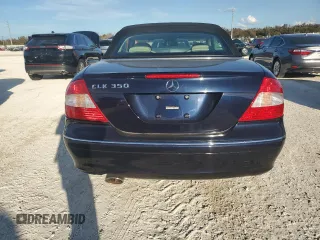 2007 Mercedes-Benz CLK-Class 3.5L with VIN WDBTK56F07F226982, listed as a Copart auction lot 76158714 with 0 mi miles and Salvage Title. Bid and sale history available at carsss.com. Image 6.
