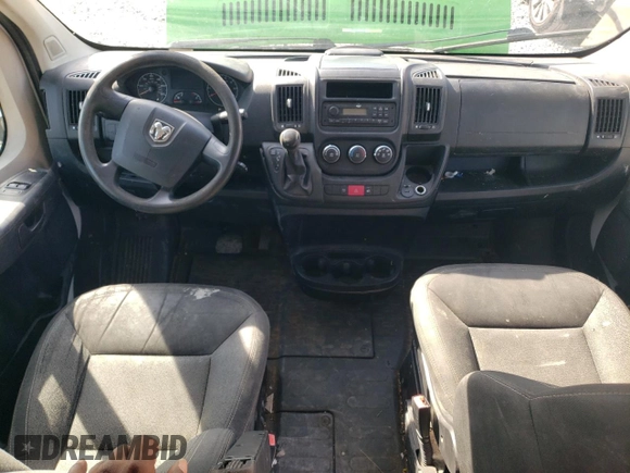 2016 Ram ProMaster Cargo with VIN 3C6TRVAG6GE108384, listed as a Copart auction lot 42991025 with 242,111 mi miles and Clean Title. Bid and sale history available at DreamBid. Image 8.