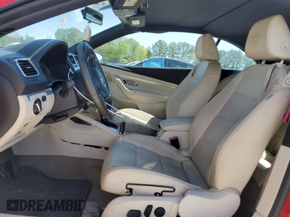 2013 Volkswagen Eos Komfort with VIN WVWBW8AH7DV000421, listed as a Copart auction lot 51988795 with 102,155 mi miles and Salvage Title. Bid and sale history available at DreamBid. Image 7.