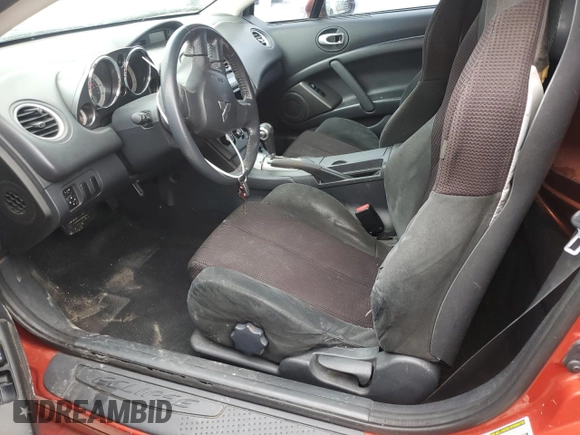2009 Mitsubishi Eclipse GS with VIN 4A3AK24F49E041009, listed as a Copart auction lot 43630935 with 172,715 mi miles and Salvage Title. Bid and sale history available at DreamBid. Image 7.