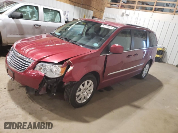 2015 Chrysler Town & Country Touring with VIN 2C4RC1BG4FR707311, listed as a Copart auction lot 67209824 with 95,492 mi miles and Clean Title. Bid and sale history available at carsss.com. Image 1.