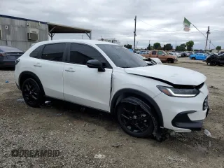 2024 Honda HR-V Sport with VIN 3CZRZ1H59RM723661, listed as a Copart auction lot 47883415 with 24,176 mi miles and Salvage Title. Bid and sale history available at carsss.com. Image 4.