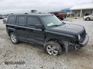 2012 Jeep Patriot Limited with VIN 1C4NJRCB0CD553619, listed as a Copart auction lot 44155385 with 103,485 mi miles and Salvage Title. Bid and sale history available at carsss.com. Image 4.