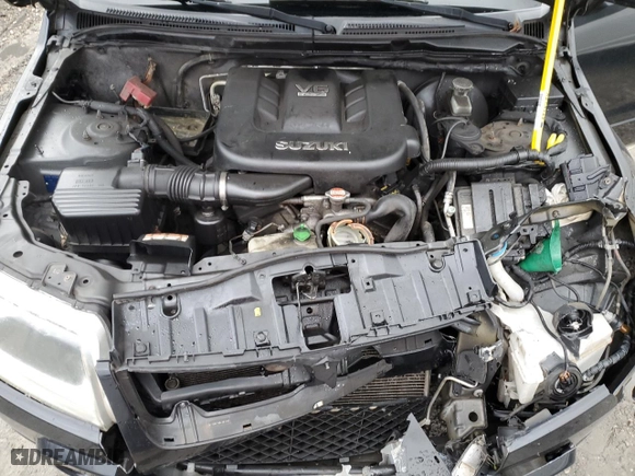 2008 Suzuki Grand Vitara Luxury with VIN JS3TE947484101252, listed as a Copart auction lot 86893014 with 175,714 mi miles and Salvage Title. Bid and sale history available at carsss.com. Image 12.