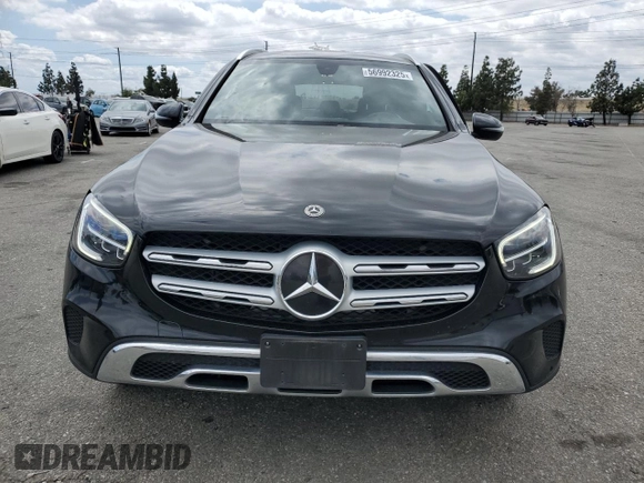 2020 Mercedes-Benz GLC 300 with VIN W1N0G8DBXLF771971, listed as a Copart auction lot 56992325 with 77,251 mi miles and Salvage title. Bid and sale history available at DreamBid. Image 5.