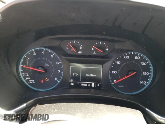 2018 Chevrolet Equinox LT z VIN 2GNAXJEV7J6150035, wystawiony jako Copart lot #48942695 z przebiegiem 151 538 mil mil oraz Szkoda całkowita • Salvage title. Historia ofert i sprzedaży dostępna na DreamBid. Obrazek 9.