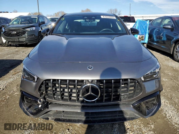 2021 Mercedes-Benz CLA 45 AMG with VIN W1K5J5DB8MN218696, listed as a Copart auction lot 81633993 with 10,299 mi miles and . Bid and sale history available at DreamBid. Image 5.