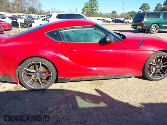 2022 Toyota Supra 3.0 with VIN WZ1DB0C04NW051045, listed as a IAAI auction lot 41156875 with 3,851 mi miles and . Bid and sale history available at DreamBid. Image 13.