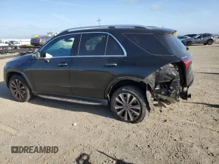2020 Mercedes-Benz GLE 350 with VIN 4JGFB4KB5LA053605, listed as a Copart auction lot 56928275 with 52,413 mi miles and Salvage title. Bid and sale history available at DreamBid. Image 2.