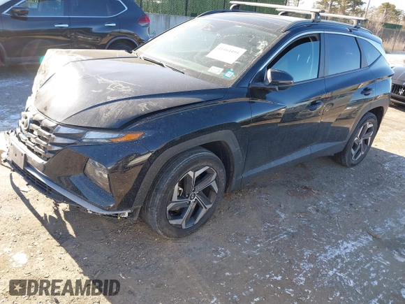 2022 Hyundai Tucson SEL Convenience with VIN KM8JFCA12NU039907, listed as a IAAI auction lot 41164495 with 60,466 mi miles and . Bid and sale history available at carsss.com. Image 16.