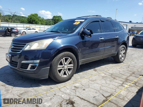 2016 Chevrolet Traverse LT с VIN 1GNKRGKD1GJ330698, выставлен на аукционе Copart как лот 57609115 с пробегом Не указан миль и Списание • Salvage title. История ставок и продаж доступна на DreamBid. Изображение 1.