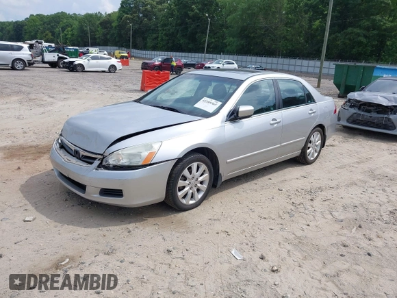2006 Honda Accord EX-L z VIN 1HGCM66536A063170, wystawiony jako IAAI lot #42289365 z przebiegiem 110 317 mil mil oraz . Historia ofert i sprzedaży dostępna na DreamBid. Obrazek 2.