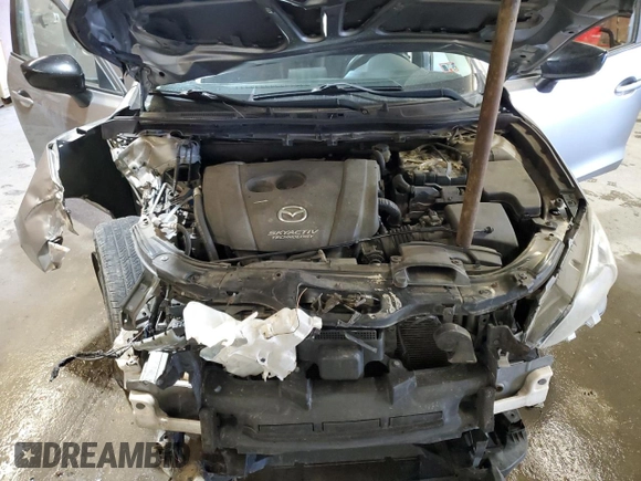 2015 Mazda 3 i SV with VIN JM1BM1T78F1221506, listed as a Copart auction lot 48940495 with 142,869 mi miles and Salvage Title. Bid and sale history available at carsss.com. Image 12.
