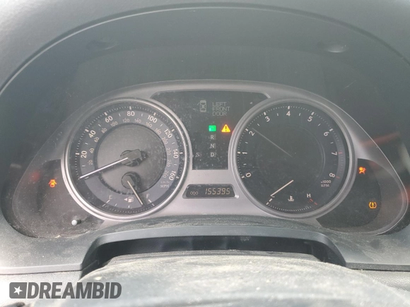 2007 Lexus IS 250 with VIN JTHBK262972036421, listed as a Copart auction lot 60591305 with 155,395 mi miles and Salvage title. Bid and sale history available at DreamBid. Image 9.