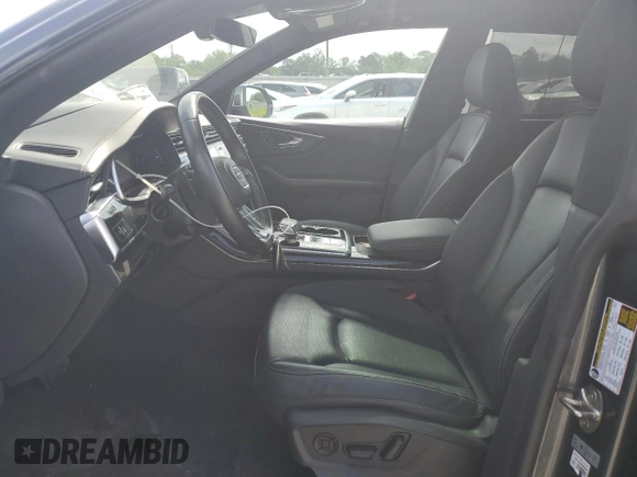 2021 Audi Q8 Prestige with VIN WA1FVAF16MD039587, listed as a Copart auction lot 56030345 with 66,976 mi miles and Salvage title. Bid and sale history available at DreamBid. Image 7.