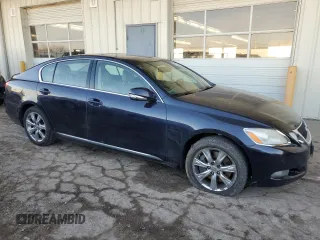 2008 Lexus GS 350 with VIN JTHCE96S080018200, listed as a Copart auction lot 44603035 with 186,926 mi miles and Salvage Title. Bid and sale history available at DreamBid. Image 4.