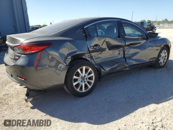 2014 Mazda 6 i Sport with VIN JM1GJ1U63E1125737, listed as a Copart auction lot 48692865 with 106,518 mi miles and Salvage Title. Bid and sale history available at DreamBid. Image 3.