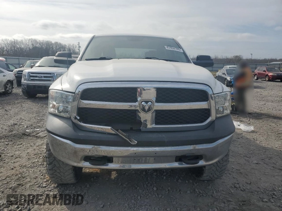 2018 Ram 1500 Express with VIN 1C6RR7KT4JS138957, listed as a Copart auction lot 47452195 with 102,734 mi miles and Salvage title. Bid and sale history available at DreamBid. Image 5.