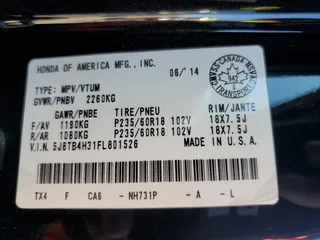 2015 Acura RDX with VIN 5J8TB4H31FL801526, listed as a Copart auction lot 55628205 with 392,091 mi miles and Clean Title. Bid and sale history available at carsss.com. Image 13.
