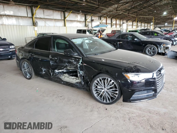 2016 Audi A6 2.0T Premium Plus with VIN WAUDFAFC9GN116038, listed as a Copart auction lot 69651912 with 54,011 mi miles. Bid and sale history available at carsss.com. Image 4.