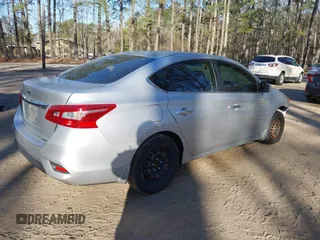 2017 Nissan Sentra S with VIN 3N1AB7AP0HY233786, listed as a IAAI auction lot 41734375 with 82,241 mi miles. Bid and sale history available at carsss.com. Image 4.