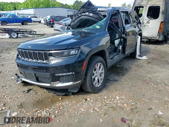 2021 Jeep Grand Cherokee Limited with VIN 1C4RJKBG8M8189045, listed as a Copart auction lot 57964365 with Not provided miles and Salvage title. Bid and sale history available at DreamBid. Image 13.