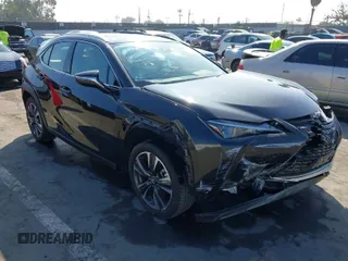 2024 Lexus UX with VIN JTHX6JBH7R2162231, listed as a IAAI auction lot 41665179 with 21,913 mi miles. Bid and sale history available at carsss.com. Image 1.