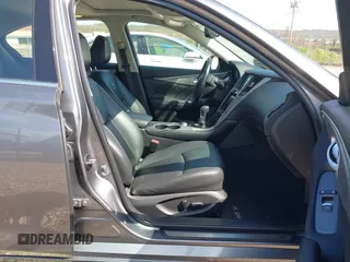 2014 Infiniti Q50 Premium with VIN JN1BV7AR4EM700333, listed as a IAAI auction lot 42109470 with 91,408 mi miles. Bid and sale history available at carsss.com. Image 5.