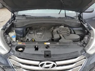2013 Hyundai Santa Fe Sport with VIN 5XYZTDLB1DG062669, listed as a Copart auction lot 47769685 with 129,756 mi miles and Salvage Title. Bid and sale history available at carsss.com. Image 12.