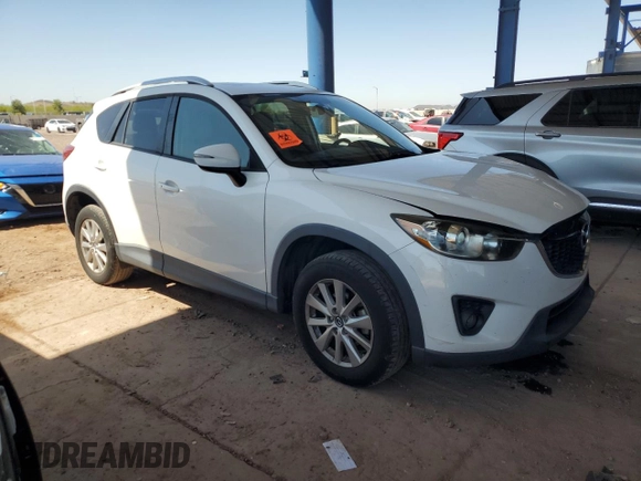 2015 Mazda CX-5 Touring with VIN JM3KE2CY2F0478167, listed as a Copart auction lot 52772805 with 135,492 mi miles and Salvage Title. Bid and sale history available at carsss.com. Image 4.