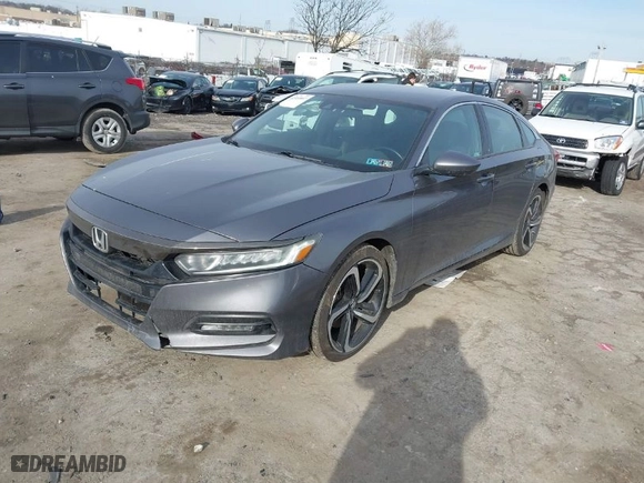 2020 Honda Accord Sedan Sport with VIN 1HGCV1F30LA096301, listed as a IAAI auction lot 41510807 with 121,933 mi miles. Bid and sale history available at carsss.com. Image 2.