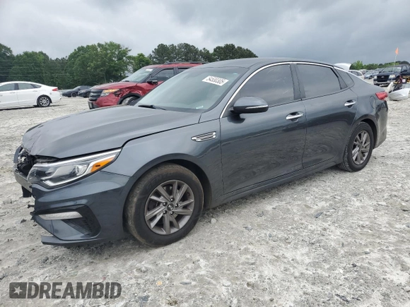 2020 Kia Optima LX with VIN 5XXGT4L32LG418503, listed as a Copart auction lot 54530305 with 198,593 mi miles and Salvage title. Bid and sale history available at DreamBid. Image 1.