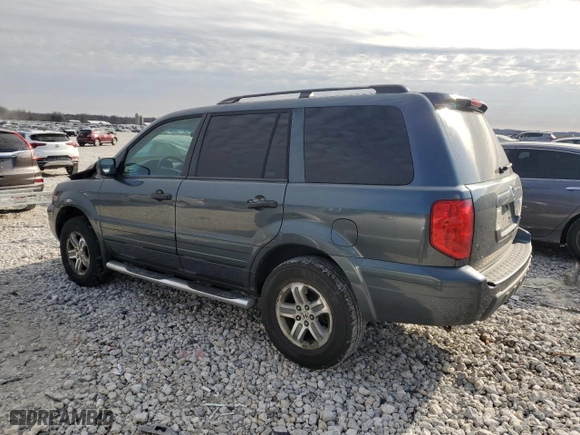2005 Honda Pilot EX-L with RES with VIN 5FNYF18625B066008, listed as a Copart auction lot 53601625 with 258,630 mi miles and Clean Title. Bid and sale history available at carsss.com. Image 2.