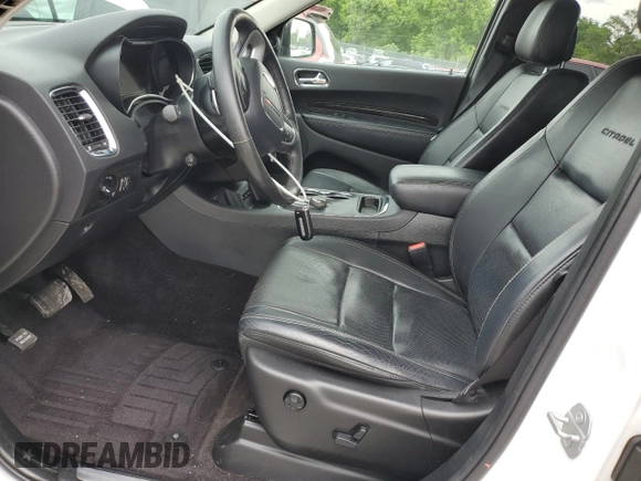 2017 Dodge Durango Citadel with VIN 1C4RDJEG5HC691320, listed as a Copart auction lot 55360505 with 150,533 mi miles and Salvage title. Bid and sale history available at DreamBid. Image 7.