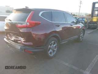 2018 Honda CR-V EX with VIN 7FARW1H57JE055662, listed as a IAAI auction lot 41804633 with 79,598 mi miles. Bid and sale history available at carsss.com. Image 4.