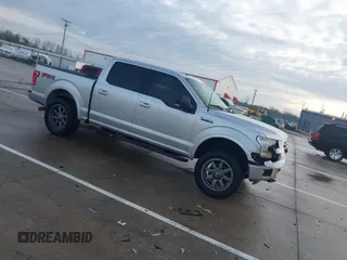 2016 Ford F-150 XLT with VIN 1FTEW1EF3GFA46274, listed as a IAAI auction lot 41484013 with 195,140 mi miles. Bid and sale history available at carsss.com. Image 1.