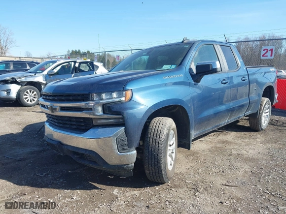 2019 Chevrolet Silverado 1500 LT with VIN 1GCRYDED2KZ262281, listed as a IAAI auction lot 41821511 with 107,341 mi miles. Bid and sale history available at carsss.com. Image 17.
