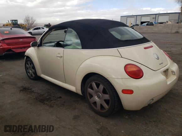 2003 Volkswagen Beetle GLS с VIN 3VWCD21Y33M320106, выставлен на аукционе Copart как лот 45298905 с пробегом 125 961 миль миль и Списание • Salvage title. История ставок и продаж доступна на DreamBid. Изображение 2.
