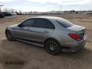 2015 Mercedes-Benz C-Class C 400 with VIN 55SWF6GB5FU053451, listed as a Copart auction lot 49640605 with 157,297 mi miles and Clean Title. Bid and sale history available at carsss.com. Image 2.