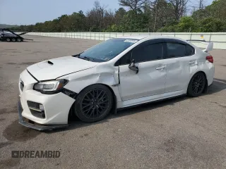 2015 Subaru WRX STI with VIN JF1VA2L69F9819498, listed as a Copart auction lot 62093095 with 121,813 mi miles and Salvage title. Bid and sale history available at DreamBid. Image 1.