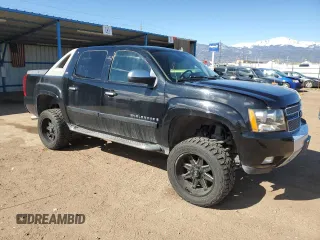 2007 Chevrolet Avalanche 3LT with VIN 3GNFK12377G268008, listed as a Copart auction lot 51450584 with 155,748 mi miles and Salvage Title. Bid and sale history available at DreamBid. Image 4.