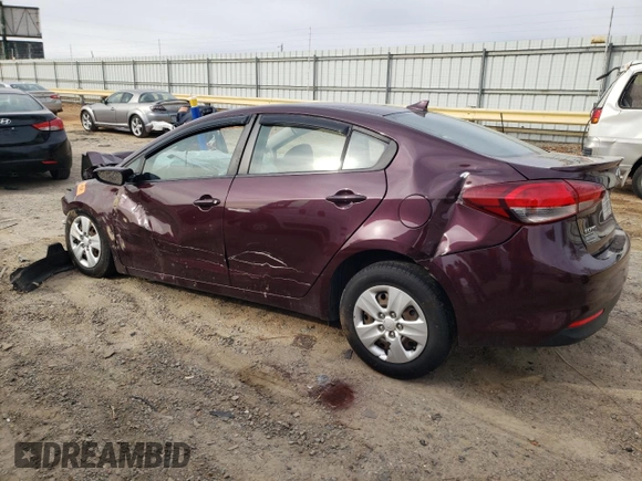2018 Kia Forte LX with VIN 3KPFK4A75JE209704, listed as a Copart auction lot 47383175 with 0 mi miles and Clean Title. Bid and sale history available at carsss.com. Image 2.