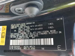 2018 Lexus NX 300 with VIN JTJYARBZ5J2113798, listed as a IAAI auction lot 42130441 with 90,306 mi miles and . Bid and sale history available at DreamBid. Image 9.
