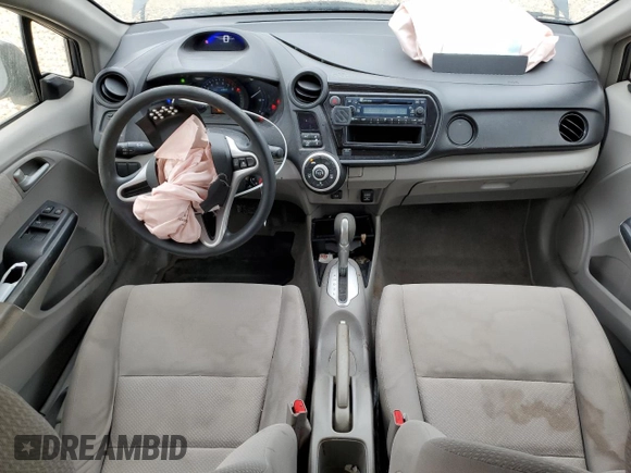 2013 Honda Insight with VIN JHMZE2H35DS005495, listed as a Copart auction lot 51988705 with 66,033 mi miles and Salvage title. Bid and sale history available at DreamBid. Image 8.