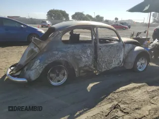 1965 Volkswagen Beetle with VIN 115503452, listed as a Copart auction lot 77280884 with Not Provided miles and Non Repairable. Bid and sale history available at DreamBid. Image 3.