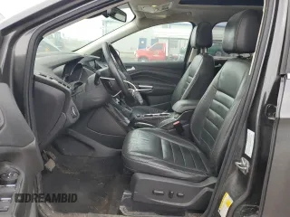 2016 Ford Escape Titanium with VIN 1FMCU9J95GUC17688, listed as a Copart auction lot 53234575 with 124,030 mi miles and Salvage Title. Bid and sale history available at DreamBid. Image 7.